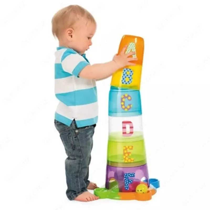 Игрушка-сортер "Chicco" Увлекательная пирамидка 6м+