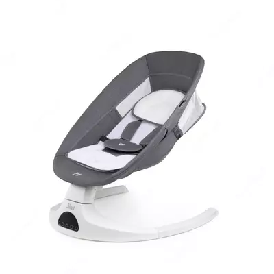 Электронное кресло-качалка (0+ мес. до 2-х лет) "Jikel" Nexus Swing & Napper (Светло-серое)