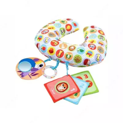 Подушка-игровой центр "Chicco" Animal Tummy Time, от 2 до 9 мес (NEW)