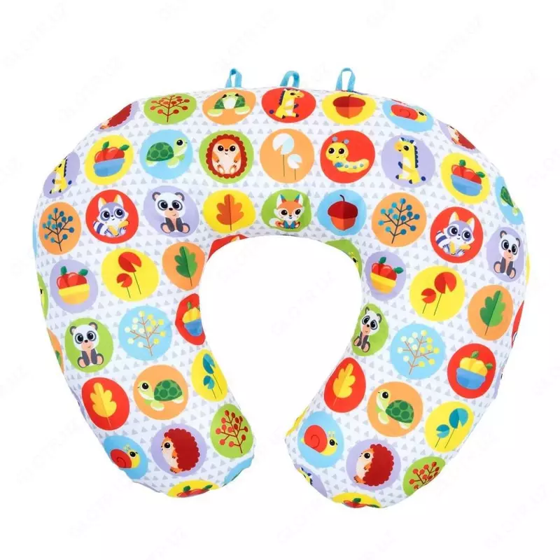 Chicco Animal Tummy Time Play Center Yostig'i, 2 oydan 9 oygacha (YANGI)
