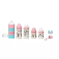 Подарочный набор бутылочек "Suavinex" Welcome Baby Set Girl