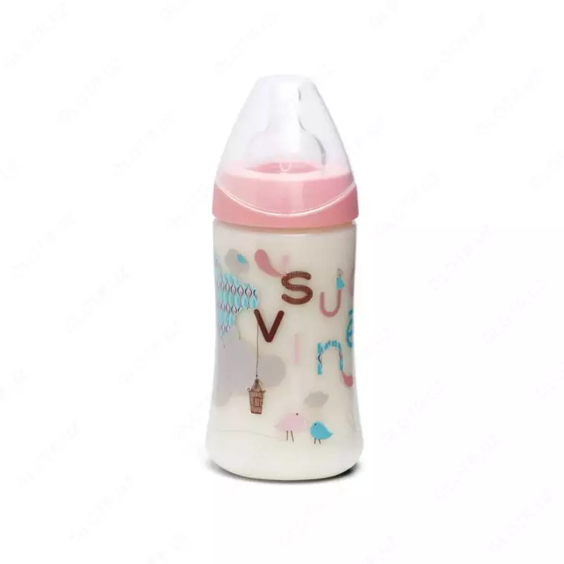 Подарочный набор бутылочек "Suavinex" Welcome Baby Set Girl, 2-4 мес. (NEW)