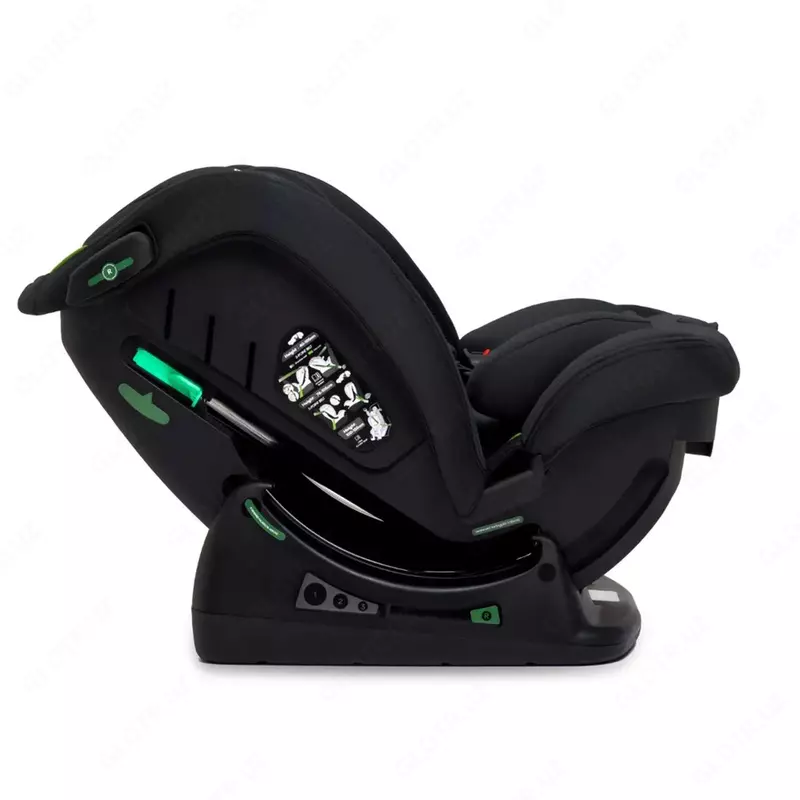 Avtomobil o'rindig'i-transformatori "Jikel" Kepler I-Size Carbon Black, 0-12 oy. (YANGI)