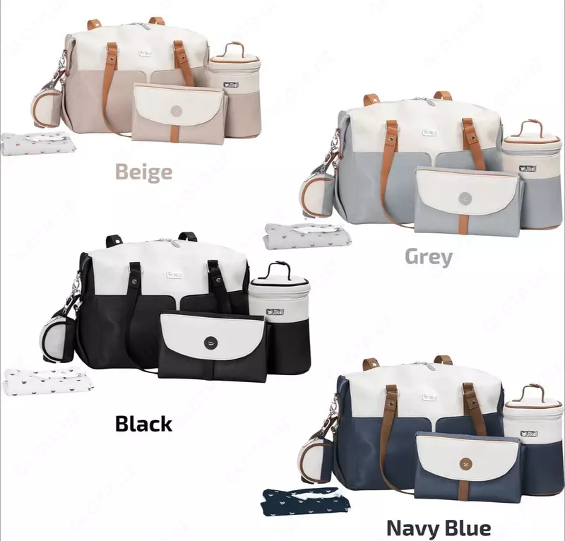 Сумка для мам "Jikel" 5 в 1 (Ассортимент) NEW