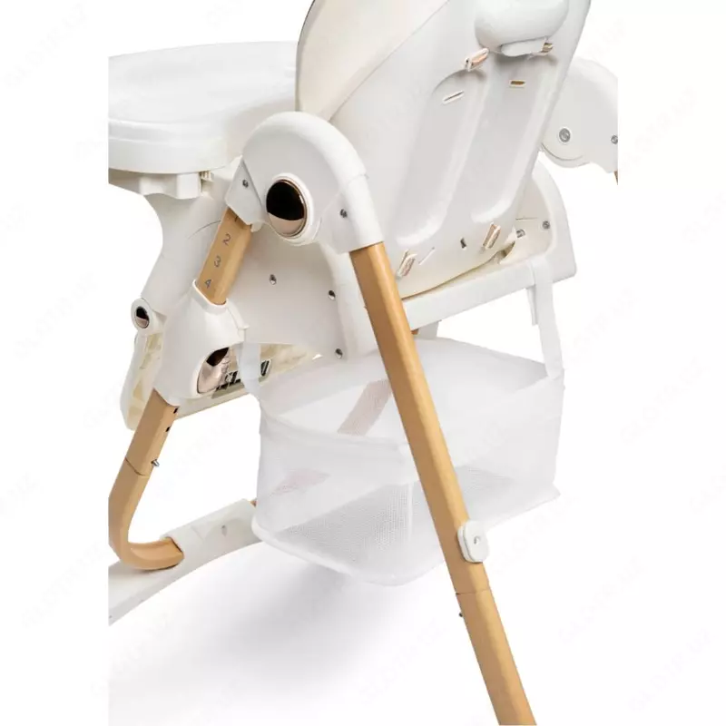 Детский стульчик для кормления "Jikel" Nobel Highchair Creamy Beige, от 6 мес. до 3 лет (NEW)