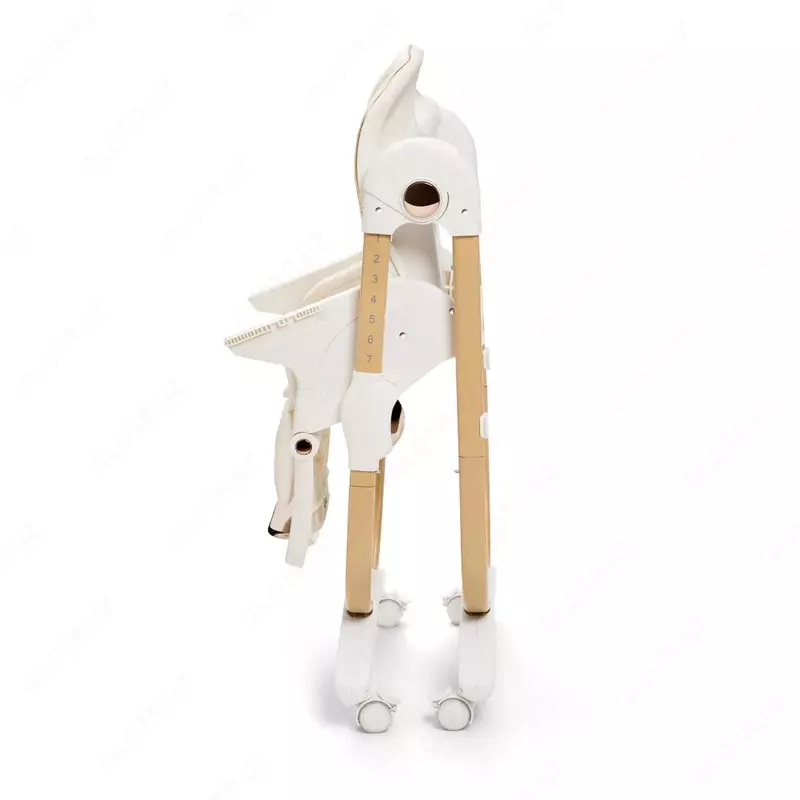 Детский стульчик для кормления "Jikel" Nobel Highchair Creamy Beige, от 6 мес. до 3 лет (NEW)