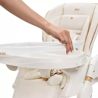 Bolalar o'rindig'i "Jikel" Nobel o'rindiqli kremli bej, 6 oydan 3 yoshgacha (YANGI)