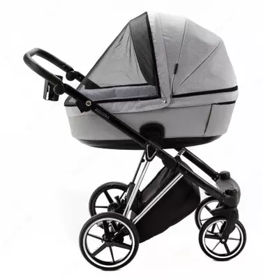 Bolalar aravachasi 2-in-1 "Adamex" Blanc Special Edition PS586 (Polsha) Ochiq kulrang