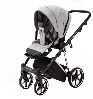 Bolalar aravachasi 2-in-1 "Adamex" Blanc Special Edition PS586 (Polsha) Ochiq kulrang