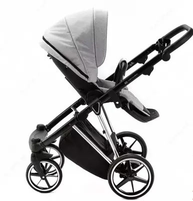 Bolalar aravachasi 2-in-1 "Adamex" Blanc Special Edition PS586 (Polsha) Ochiq kulrang