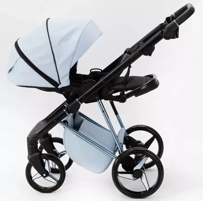 Bolalar aravachasi 2 birida "Adamex" Quantum Superstar Deluxe Q-STAR135-K (Polsha) Ochiq ko'k