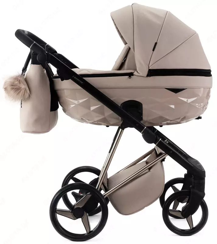 Bolalar aravachasi 2 birida "Adamex" Quantum Superstar Deluxe Q-STAR155-K (Polsha) Bej