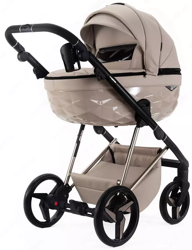 Bolalar aravachasi 2 birida "Adamex" Quantum Superstar Deluxe Q-STAR155-K (Polsha) Bej