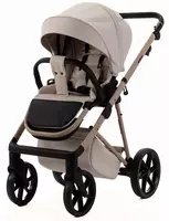 Детская коляска 2-в-1 "Adamex" Delta Natura DN-3-VANILLA (Польша) Ваниль - CHICCOBABY.UZ