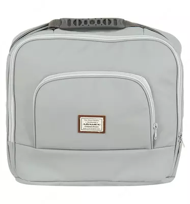 Детская коляска 2-в-1 "Adamex" Luciano Deluxe Q-101 (Польша) Светло-серая