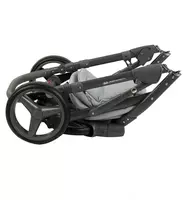 Bolalar aravachasi 2-in-1 "Adamex" Luciano Deluxe Q-25 (Polsha) Kulrang/oq Chakana savdo