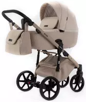 Детская коляска 2-в-1 "Adamex" ALFA NATURE Vanilla (Польша) Ваниль