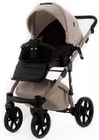 Детская коляска 2-в-1 "Adamex" ALFA NATURE Vanilla (Польша) Ваниль Только в розницу