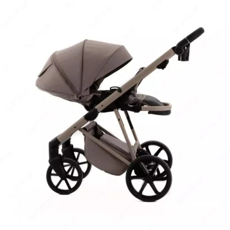 Bolalar aravachasi 2-in-1 "Adamex" ALFA NATURE Cappuccino (Polsha) Cappuccino