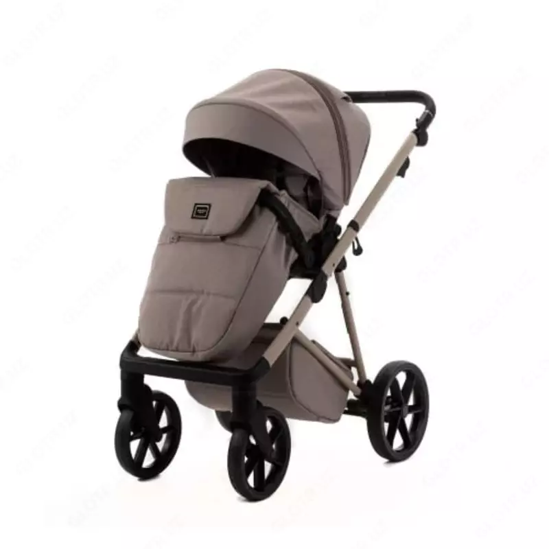 Bolalar aravachasi 2-in-1 "Adamex" ALFA NATURE Cappuccino (Polsha) Cappuccino