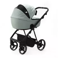 Детская коляска 2-в-1 "Adamex" Blanc Standart PS122 (Польша) Мята Только в розницу