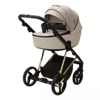 Детская коляска 2-в-1 "Adamex" BLANC Special Edition PS532 (Польша) Бежевая - по запросу