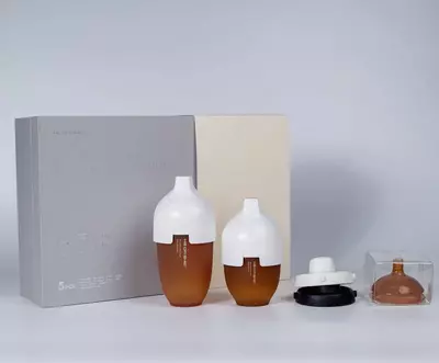 Премиальный подарочный набор детских бутылочек HEORSHE Ultra Wide Neck Premium Gift Set белый