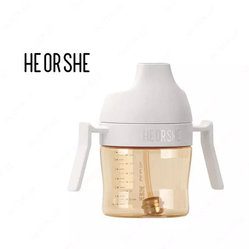 HEORSHE 210 ml og‘iz parvarishi uchun suvsizlantirmaydigan stakan, oq