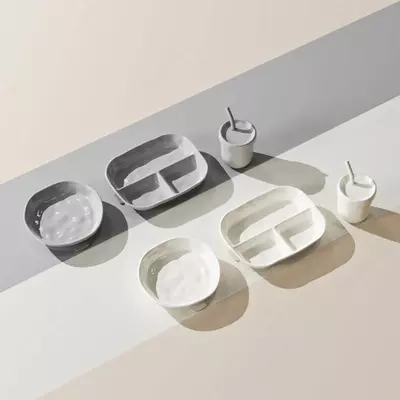 Набор для кормления малышей HEORSHE серый