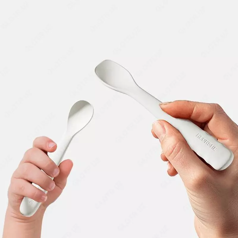 Набор ложек для кормления детей HEORSHE белый