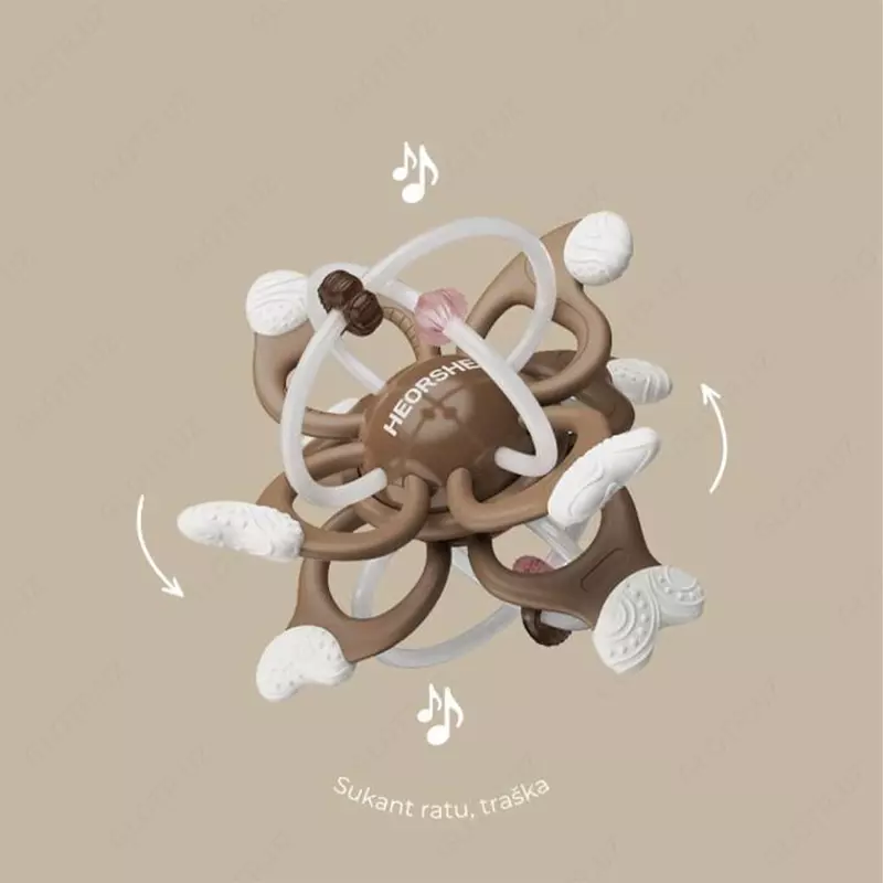 HEORSHE space tish chiqargich, jigarrang