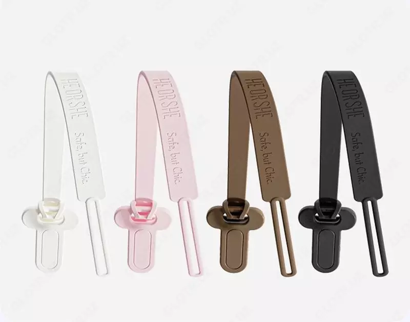 Силиконовый держатель для пустышки HEORSHE черный