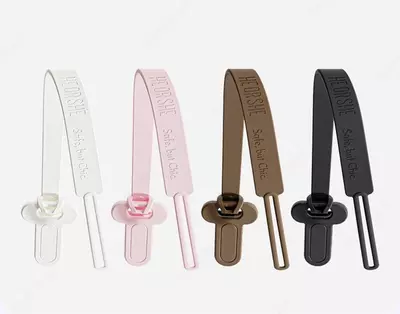 Силиконовый держатель для пустышки HEORSHE черный