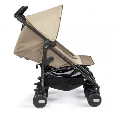 Коляска для двойни Peg-Perego Pliko Mini Twin Classico бежевая