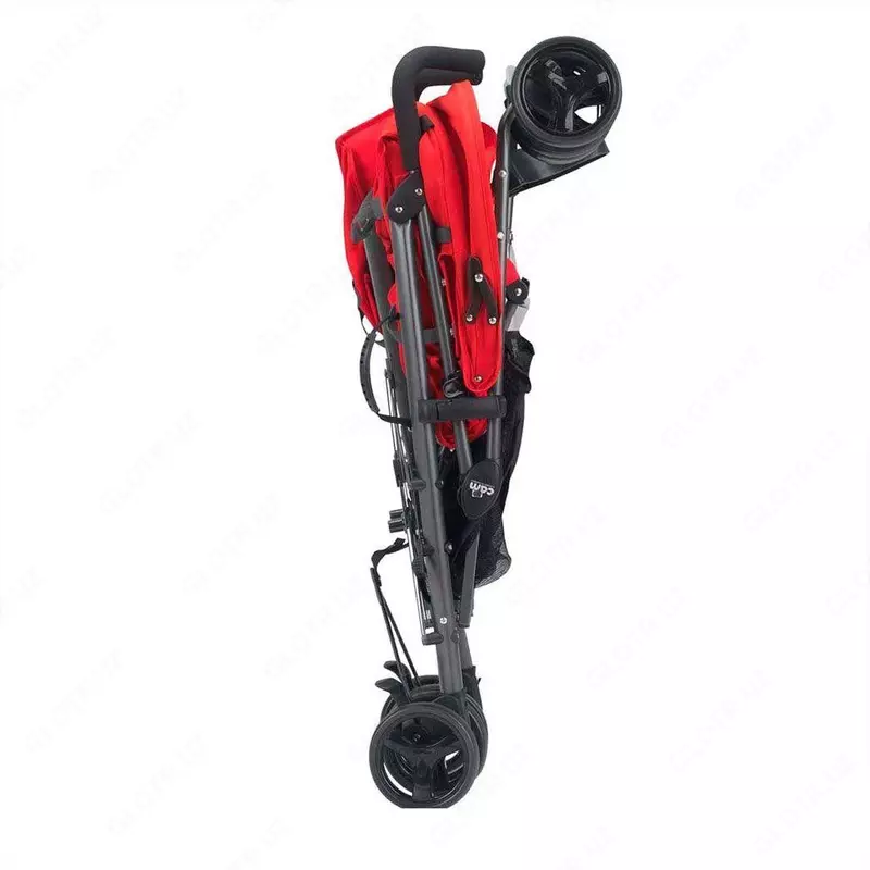 Коляска CAM TWIN FLIP COL.24 ROSSO красная