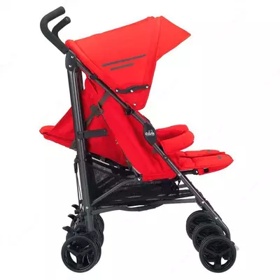 Коляска CAM TWIN FLIP COL.24 ROSSO красная