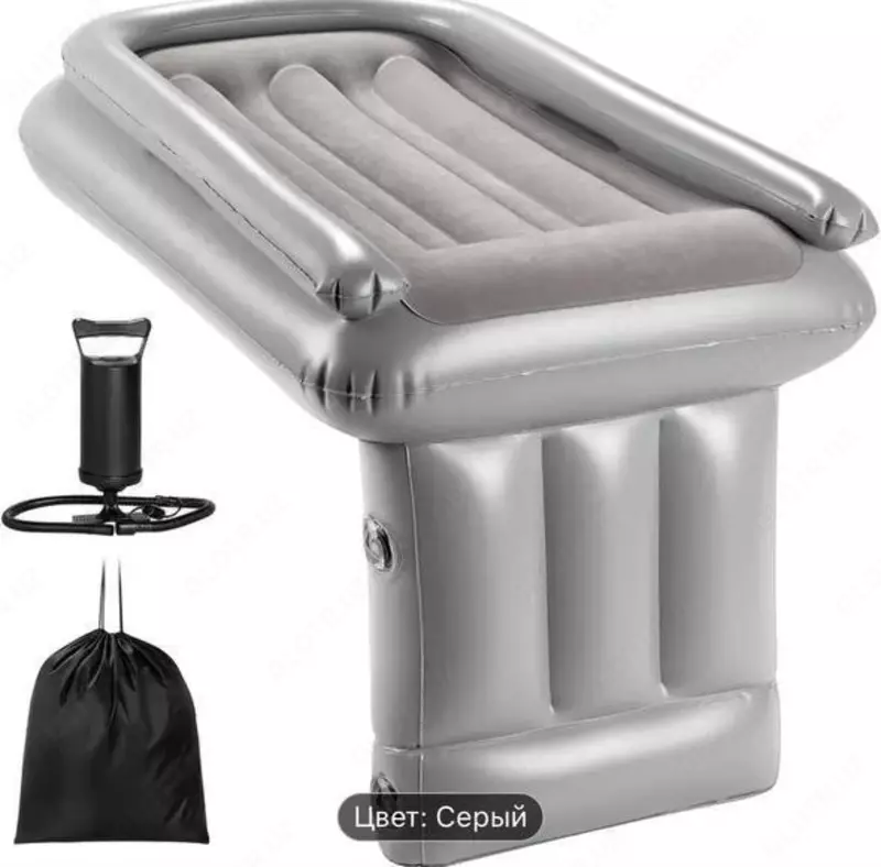 Автомобильный надувной матрас для младенцев, детское сиденье безопасности для поездок, 80x60x50 cm (Ассортимент) NEW