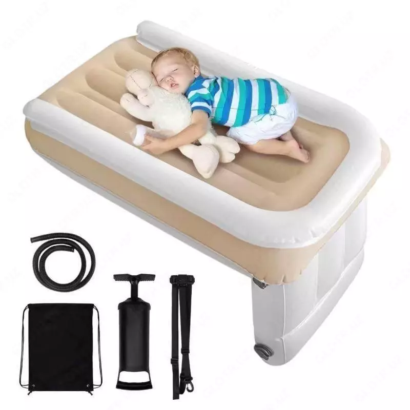 Автомобильный надувной матрас для младенцев, детское сиденье безопасности для поездок, 80x60x50 cm (Ассортимент) NEW