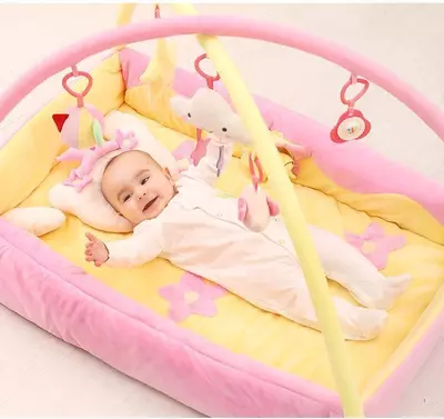 Детский игровой коврик с бортиками и игрушками SONARIN "Принцесса" 0+