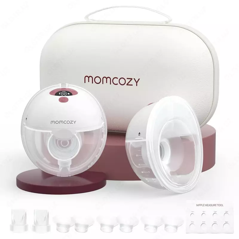 Портативный молокоотсос "Momcozy" M5 Hands-Free, 3 режима и 9 уровней сцеживания (NEW)