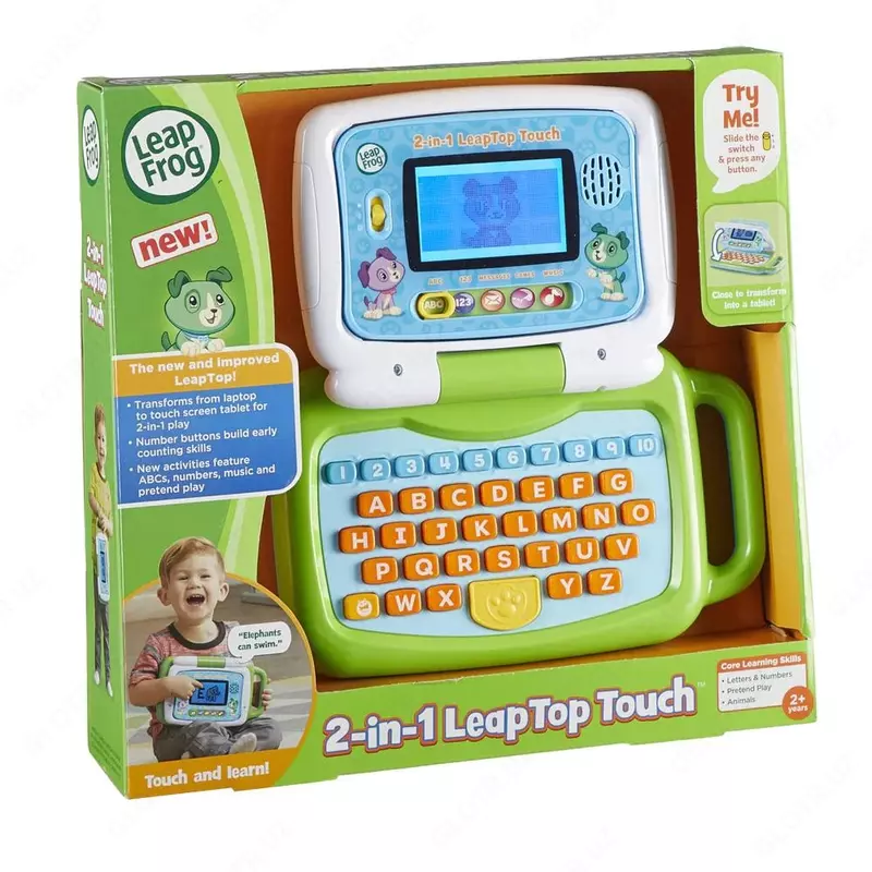LeapFrog 2В1 LeapTop Touch — Игрушки для младенцев и малышей