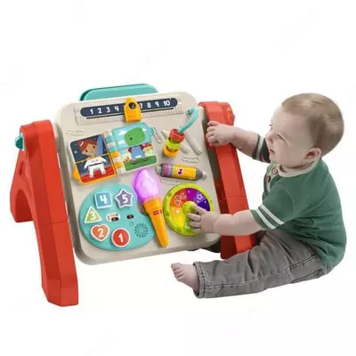  Игровой столик и мольберт Fisher-Price 4в1 Только в розницу