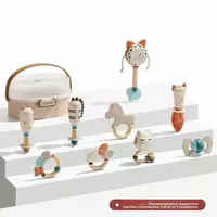 Подарочный набор успокаивающих погремушек Royalcare для новорожденных