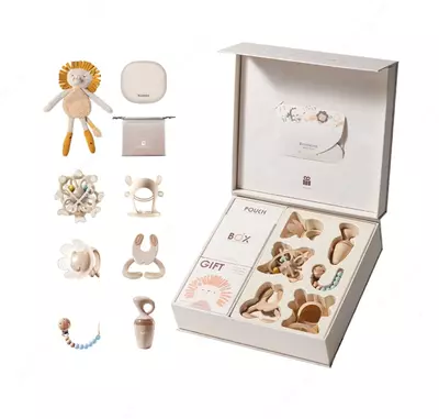  Подарочный набор успокаивающих погремушек Royalcare для новорожденных - 