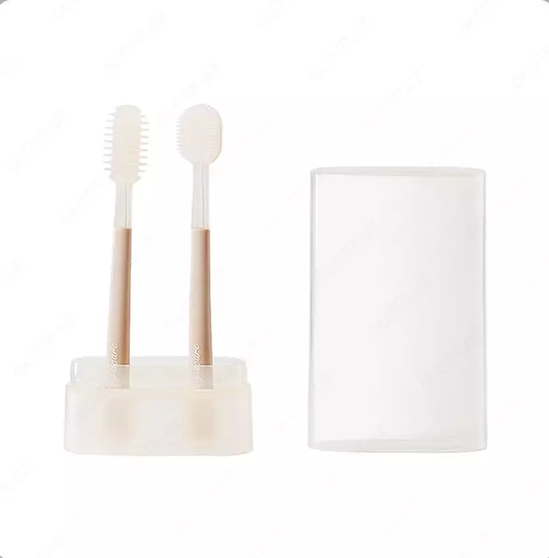 0 oydan 12 oygacha bolgan bolalar uchun milk massaji  tishlarni tozalash va tilni tozalash uchun Royal Care silikon tish chotkasi toplami. (YANGI)