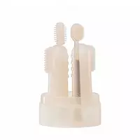   0 oydan 12 oygacha bolgan bolalar uchun milk massaji  tishlarni tozalash va tilni tozalash uchun Royal Care silikon tish chotkasi toplami. (YANGI)