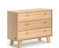 Boori — Комод Living Ballet с 3 ящиками  цвет Beech