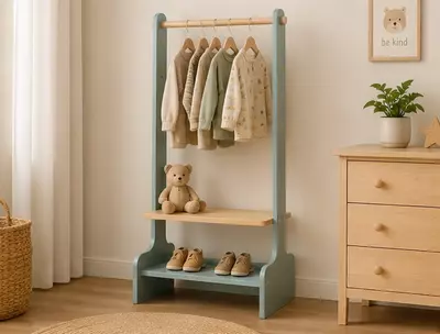 Boori — Вешалка для одежды Tidy  цвет Blueberry and Beech