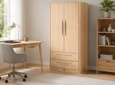  Boori Living Casa 2 eshikli va 2 tortmali shkaf Chakana savdo