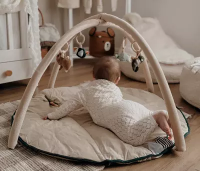  Sebra Wildlife kolleksiyasi yumshoq rivojlantiruvchi o‘yin gilamchasi yoylari bilan (Baby Gym) Chakana savdo